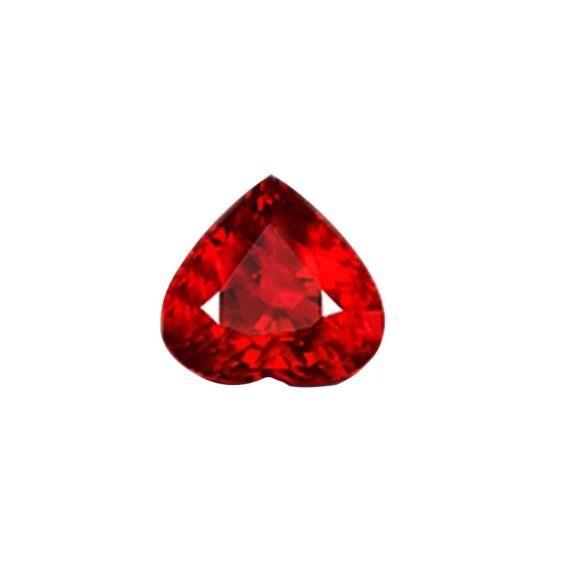 Pigeon Red gemstone unheated natural mined Sri Lankan ruby cut VVS gemstone corundum spinel loose stone