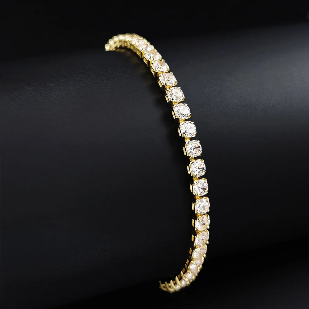 2024 New Arrival  Fashion Unique Design Light Gold Bracelet Bangle for Women Valentine's Day Gift S5787-gold