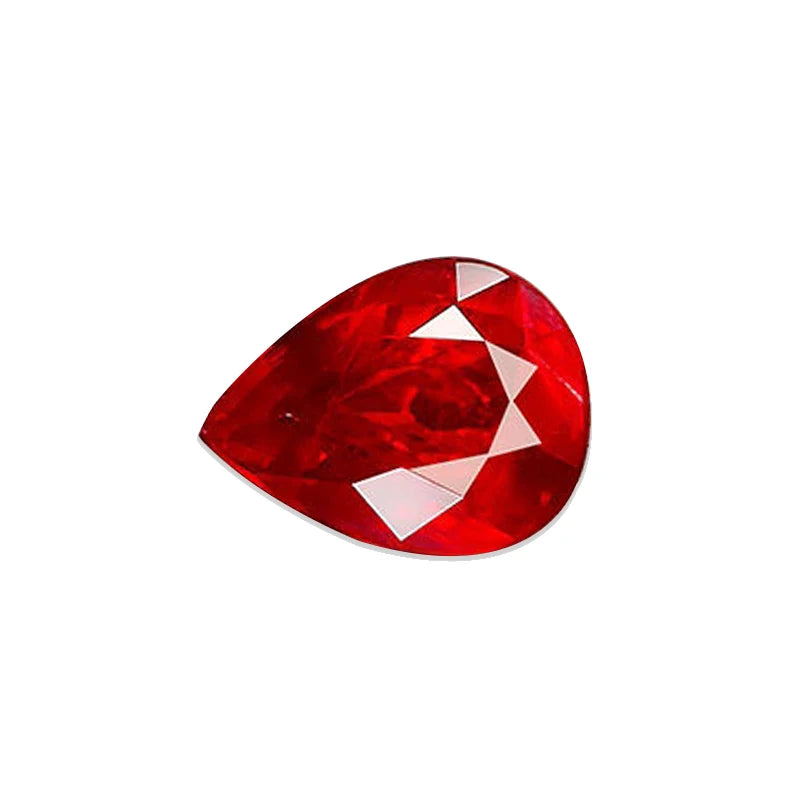 Pigeon Red gemstone unheated natural mined Sri Lankan ruby cut VVS gemstone corundum spinel loose stone