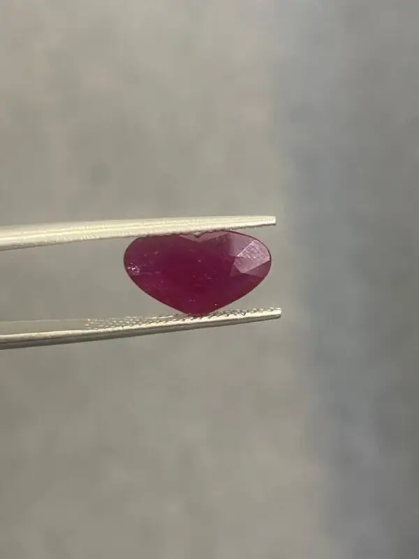 Heart Shape Ruby - Mozambique